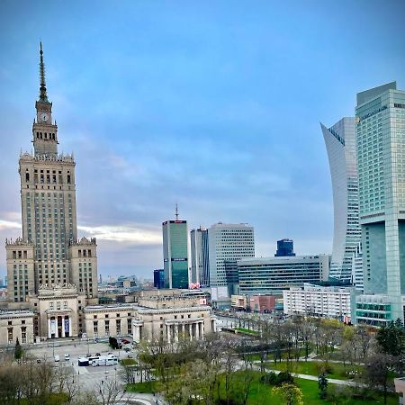Super Apartament Palace 2X Metro Fast Wifi 500 Mbs Netflix Appletv Smarttv Panorama Miasta Warschau Exterior foto